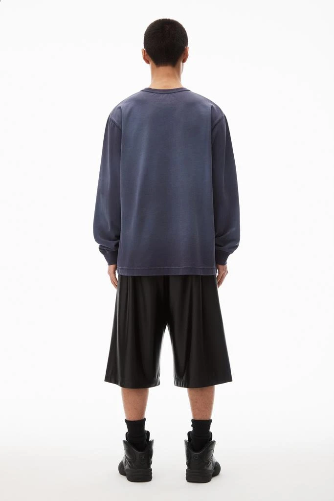商品Alexander Wang|男款 水洗长袖T恤,价格¥1214,第5张图片详细描述