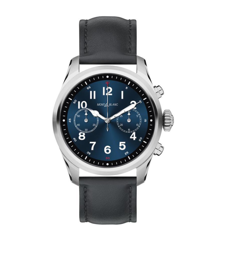 商品MontBlanc|Stainless Steel Summit 2 Smartwatch 42mm,价格¥6188,第1张图片