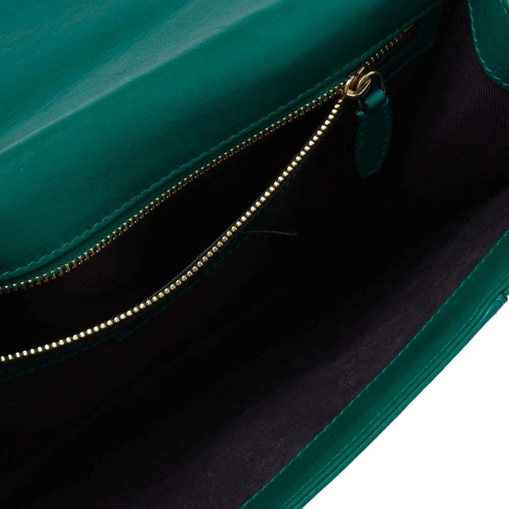 Bvlgari Green Leather Small Serpenti Forever Shoulder Bag 商品