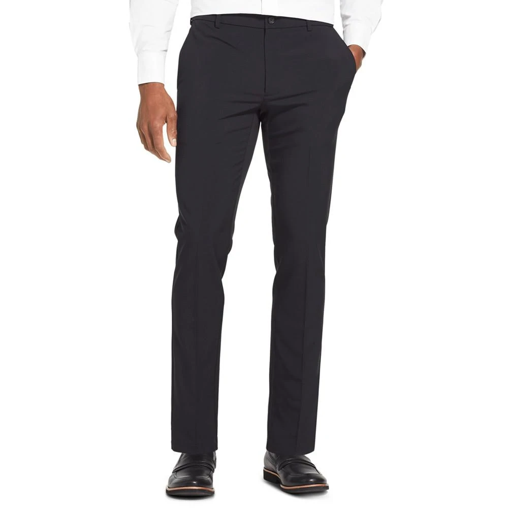 商品Van Heusen|Men's Flex 3 Slim-Fit 4-Way Performance Stretch Non-Iron Flat-Front Dress Pants,价格¥564,第1张图片