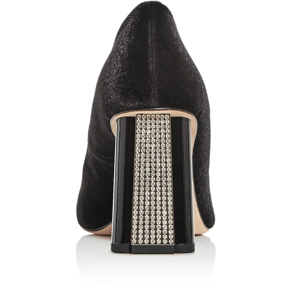 商品Kate Spade|Kate Spade New York Womens Sybil Velvet Dressy Block Heels,价格¥899,第3张图片详细描述
