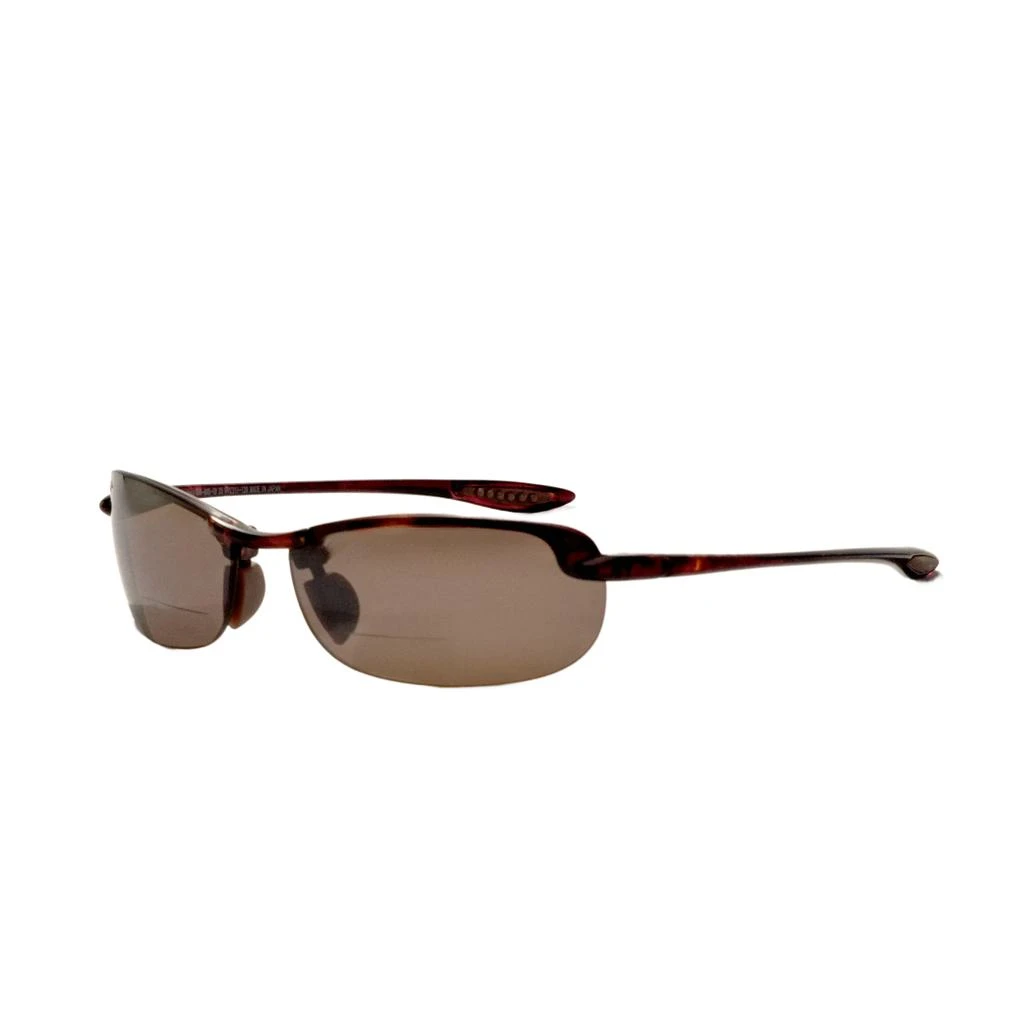 商品Maui Jim|Men's Makaha 61 mm Brown Reading Sunglasses,价格¥1578,第1张图片