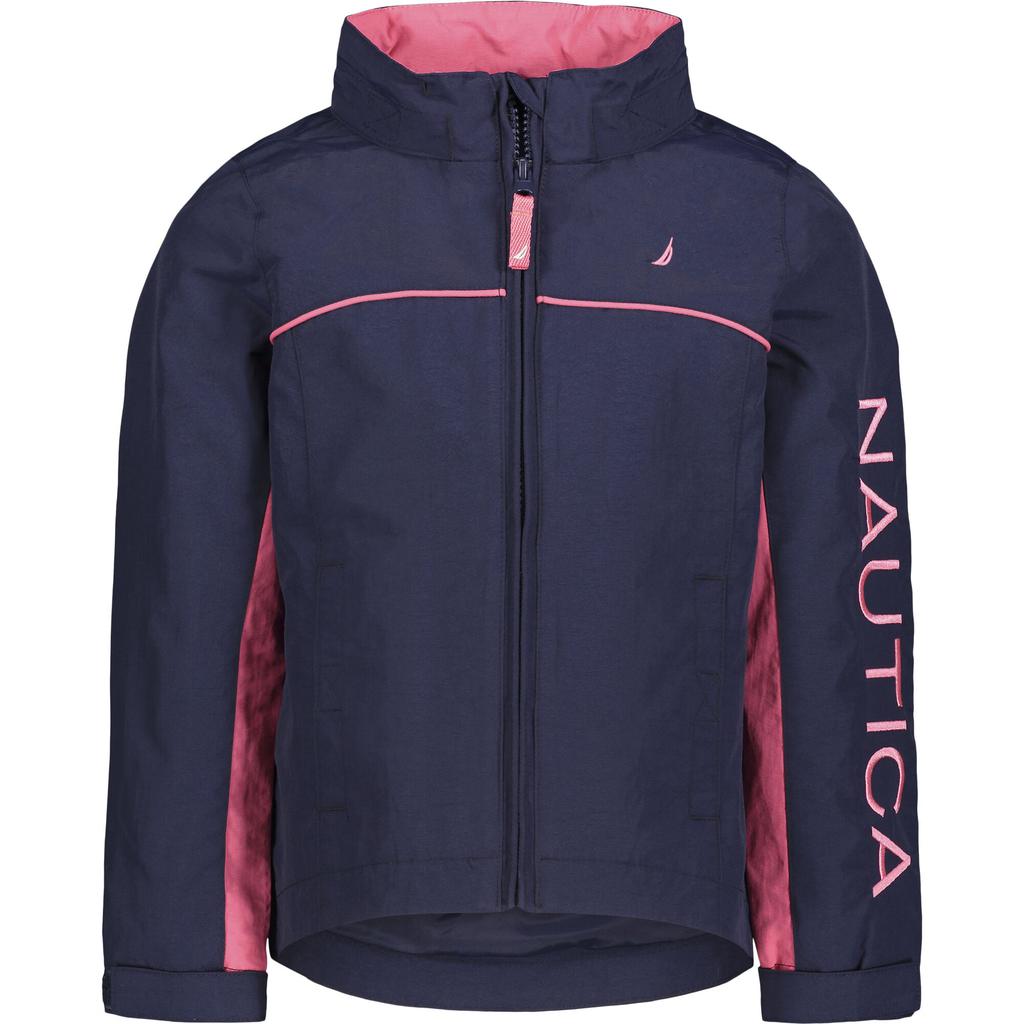 Nautica Girls' Water-Resistant J-Class Jacket (8-20)商品第3张图片规格展示