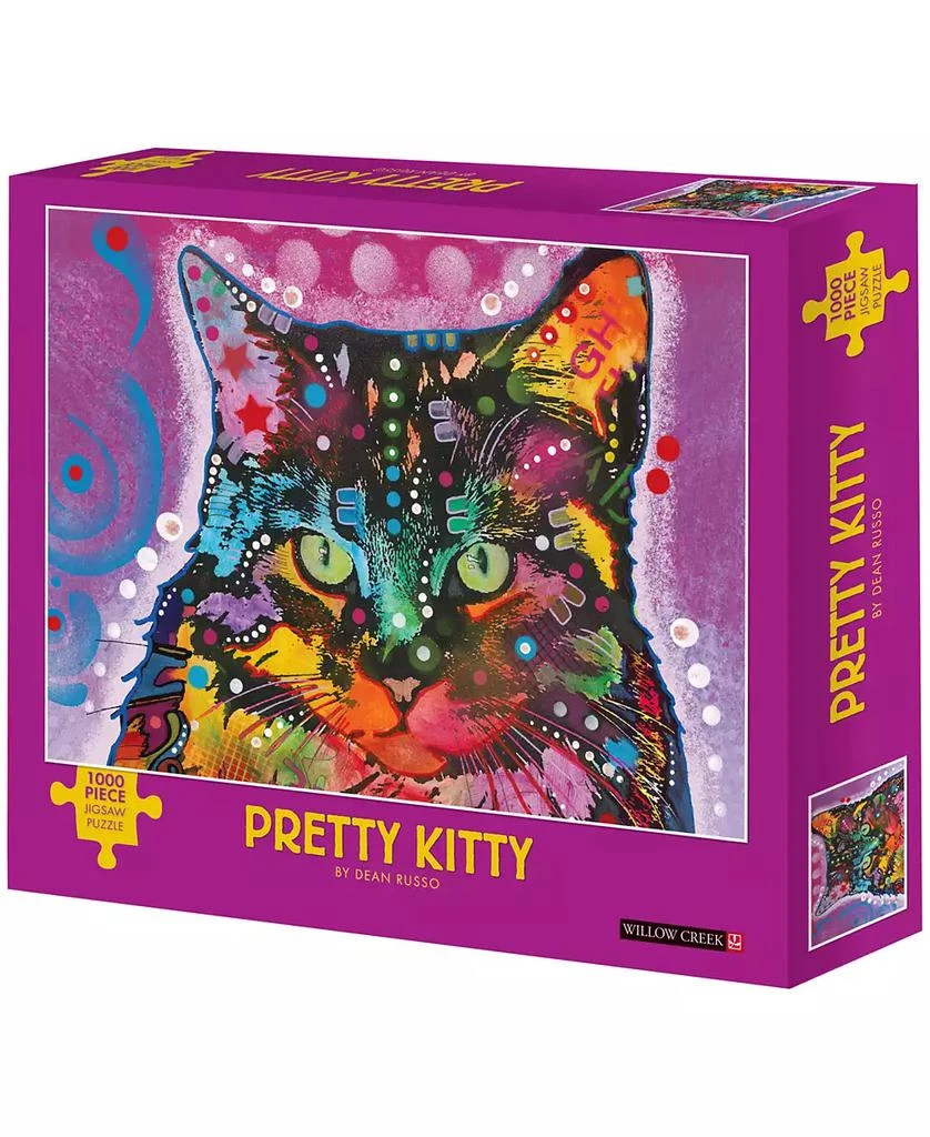 商品Willow Creek Press|Dean Russo - Pretty Kitty Puzzle Set, 1000 Piece,价格¥150,第1张图片