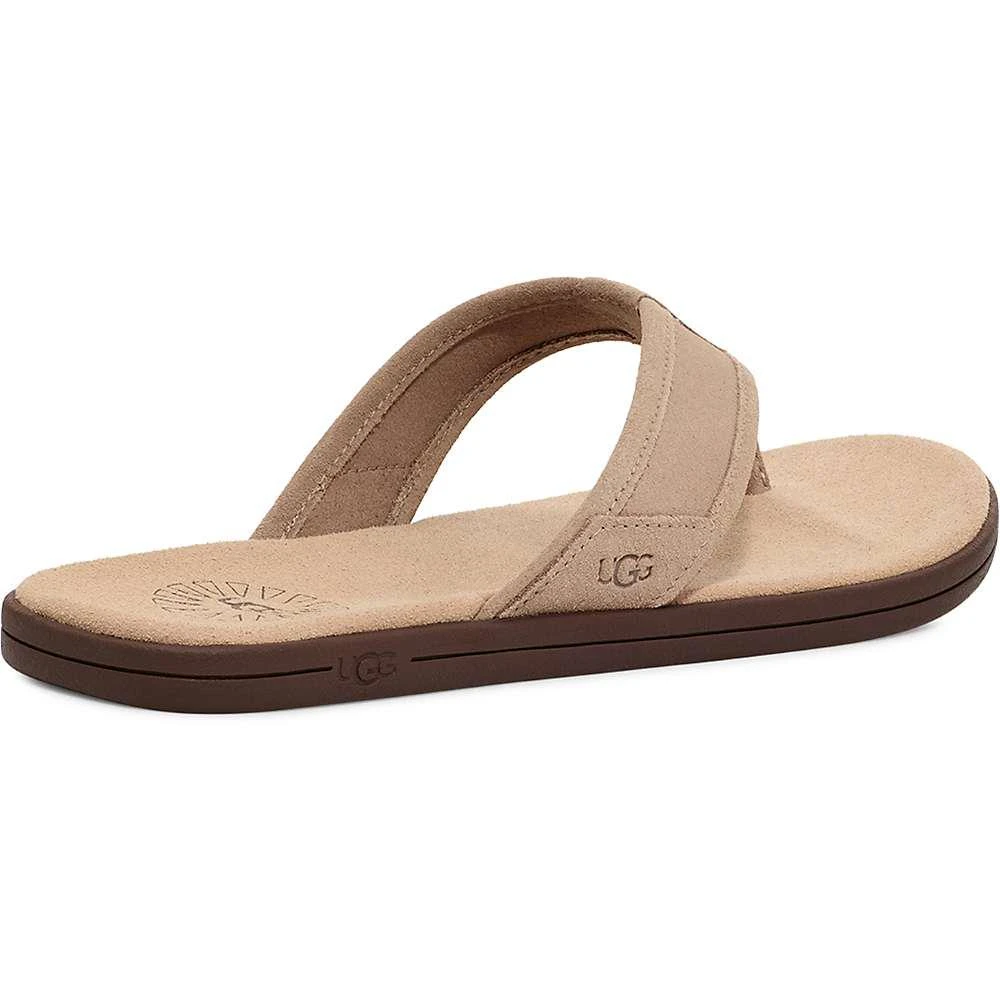 商品UGG|UGG Men's Seaside Suede Flip Flop,价格¥667,第4张图片详细描述