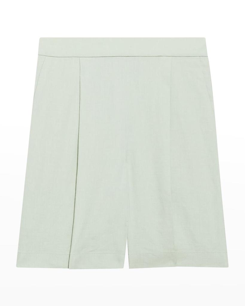 Eco Crunch Pleated Pull-On Shorts商品第3张图片规格展示