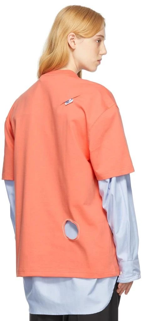 商品ADER error|Orange Cotton T-Shirt,价格¥302,第3张图片详细描述