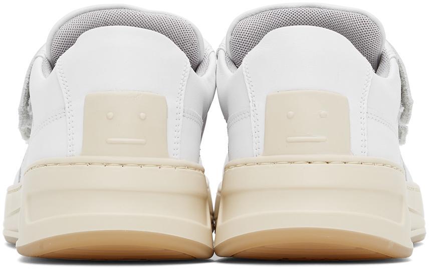 商品Acne Studios|White Velcro Perey Sneakers,价格¥2441,第6张图片详细描述