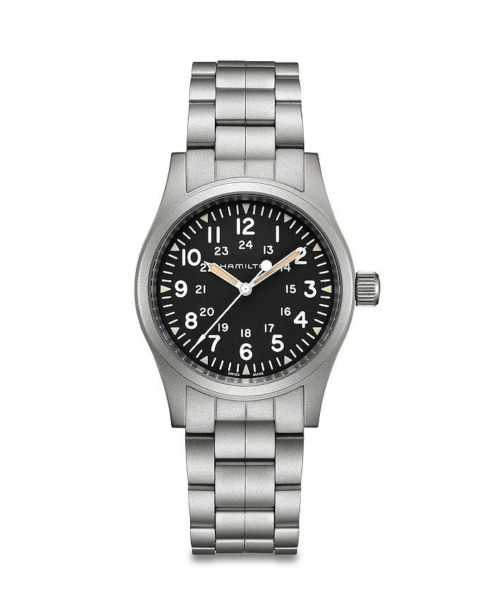 商品Hamilton|Mechanical Khaki Field Watch, 38mm,价格¥5052,第1张图片