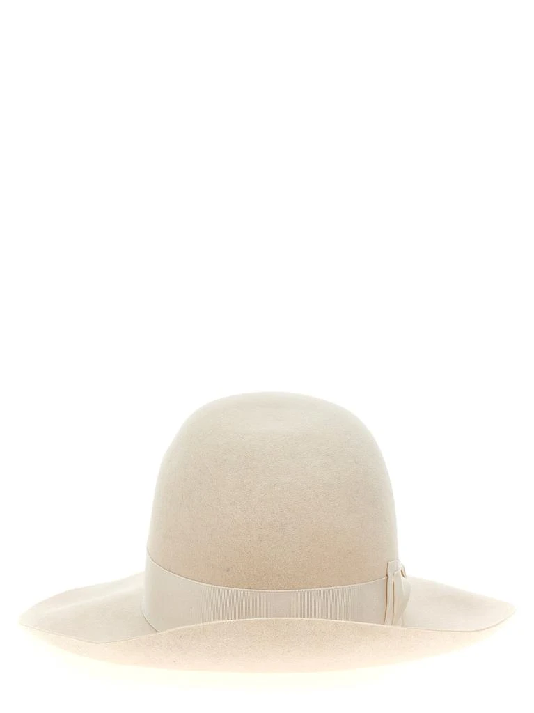 商品BORSALINO|Folar Hats White,价格¥1567,第3张图片详细描述