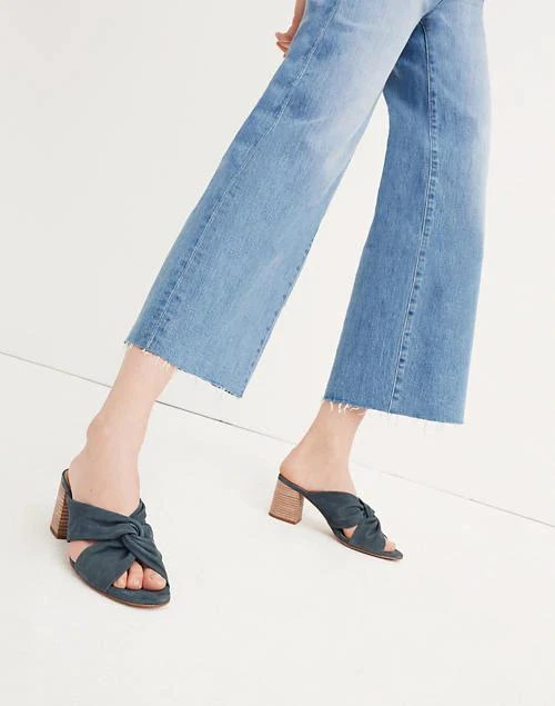 商品Madewell|Wide-Leg Crop Jeans: Button-Front Edition,价格¥555,第3张图片详细描述