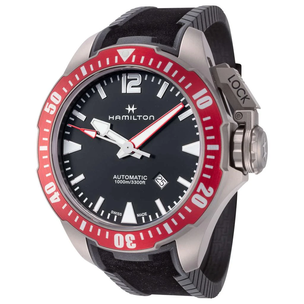 商品Hamilton|Hamilton Khaki Navy 自动 手表,价格¥5685,第1张图片