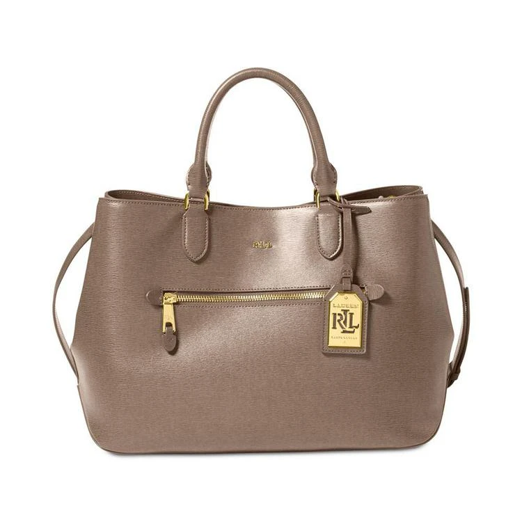 商品Ralph Lauren|Saffiano Sabine Medium Satchel,价格¥1013,第1张图片
