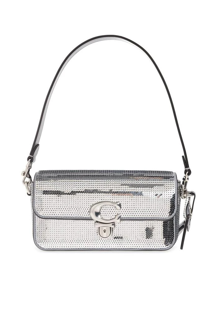 商品Coach|Coach Studio Baguette Sequinned Shoulder Bag,价格¥2839,第1张图片