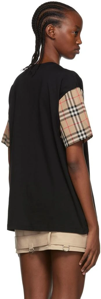 商品Burberry|黑色 Vintage Check T 恤,价格¥6208,第3张图片详细描述