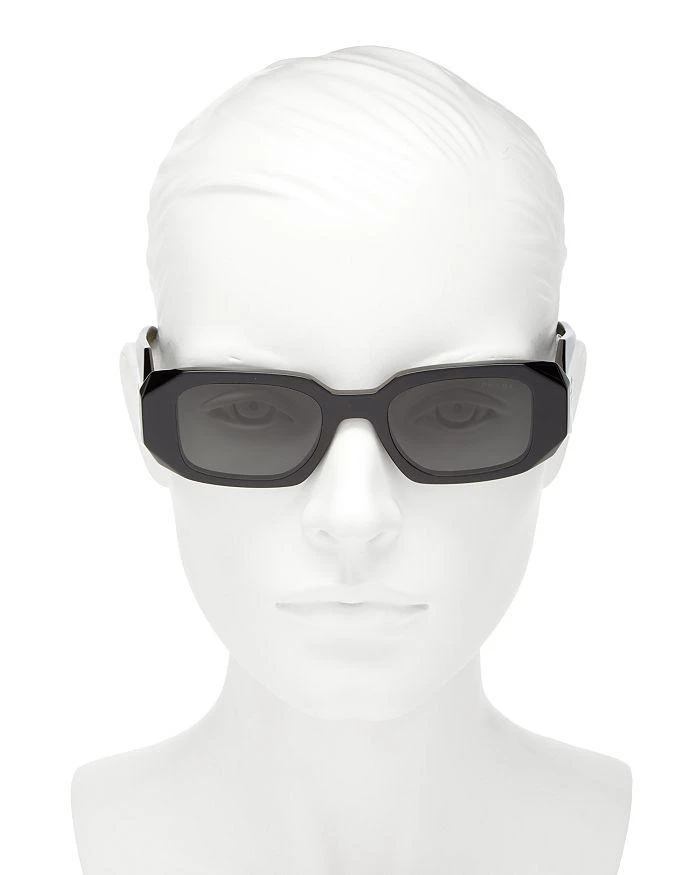 商品Prada|Symbole Rectangular Sunglasses, 49mm,价格¥3902,第3张图片详细描述