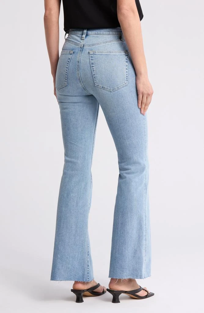 商品FRAME|Le Easy Raw Hem Flare Leg Jeans,价格¥614,第2张图片详细描述