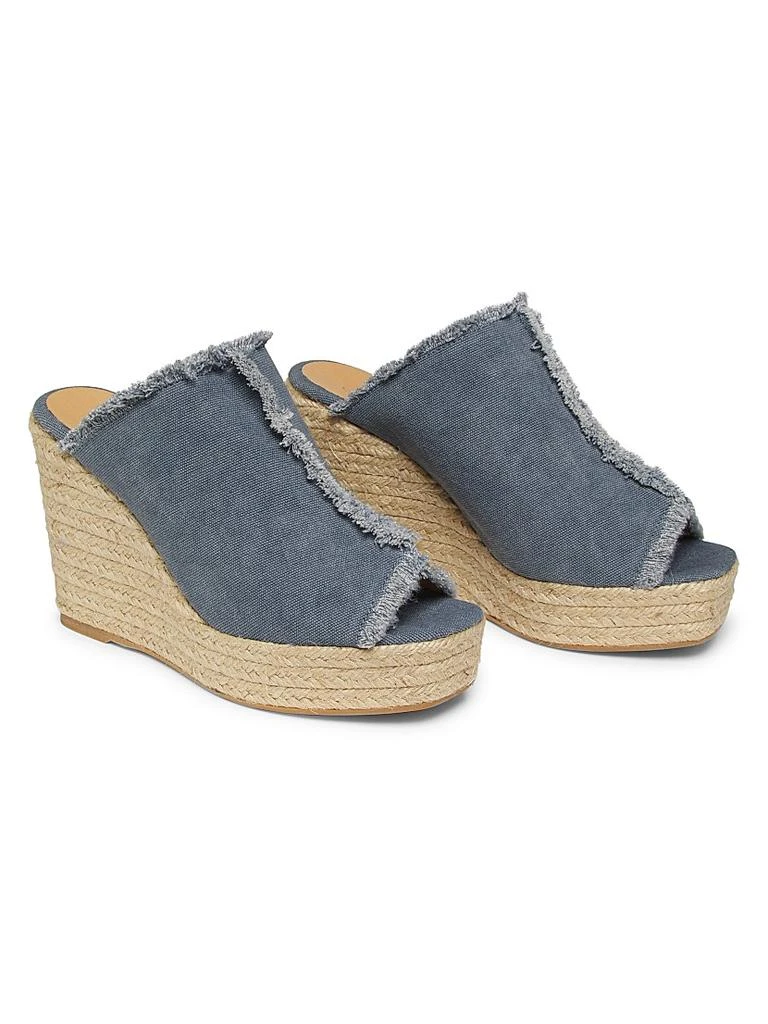 商品CASTAÑER|Fatima 95MM Canvas Wedge Espadrilles,价格¥1088,第2张图片详细描述