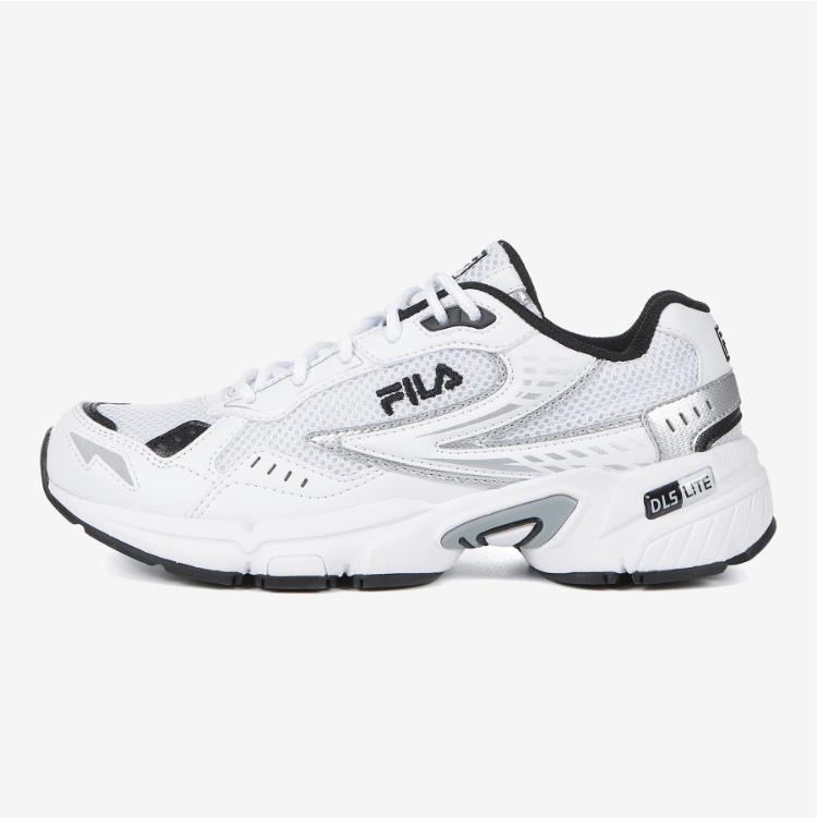 【享贝家】斐乐FILA 休闲轻跑运动鞋 男女同款 白黑 1RM01504E（现采购商品，下单后一周内发货）商品第1张图片规格展示