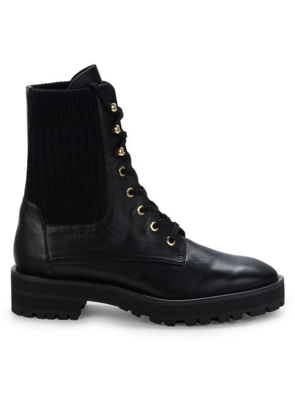 商品Stuart Weitzman|Alpine Combat Boots,价格¥1668,第1张图片