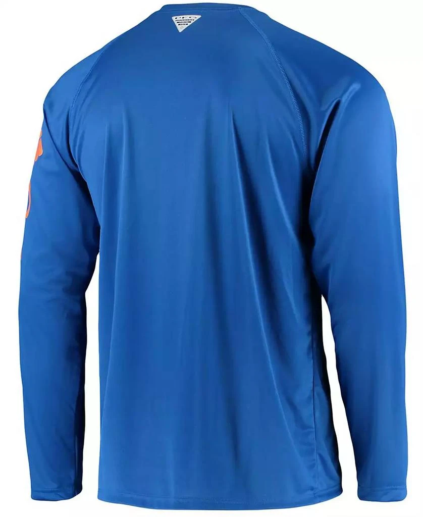 商品Columbia|Men's PFG Royal Florida Gators Terminal Tackle Omni-Shade Long Sleeve T-shirt,价格¥247,第3张图片详细描述