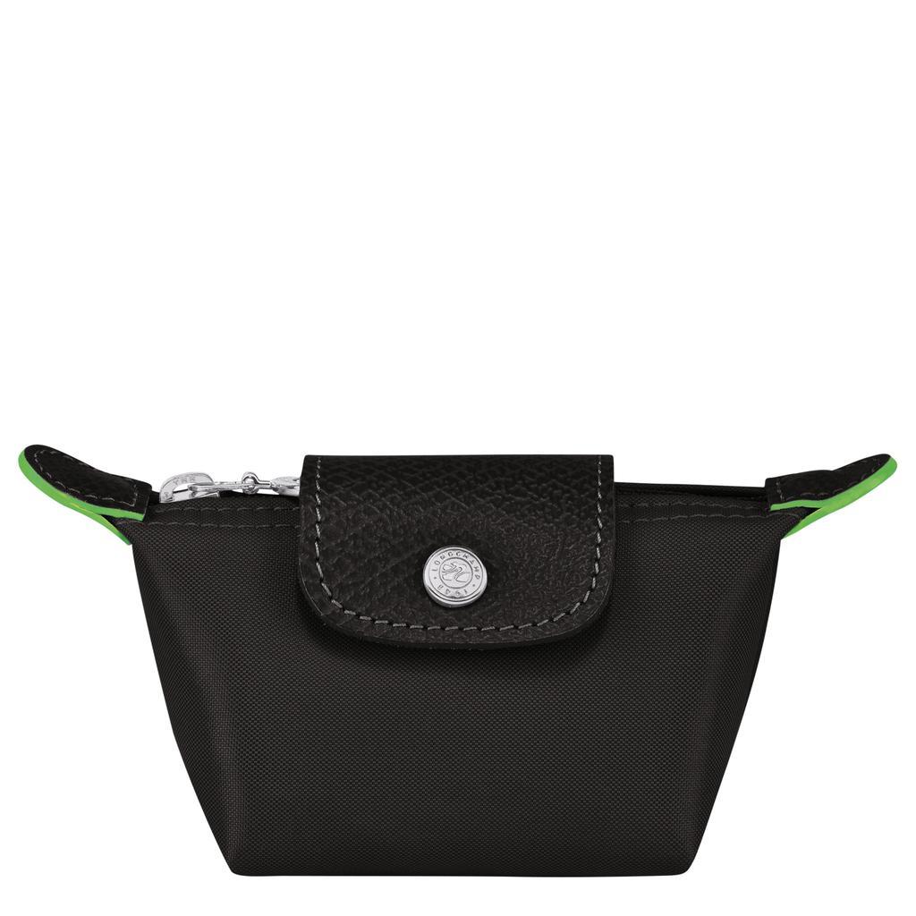 商品Longchamp|Coin purse Le Pliage Green Black (30016919001),价格¥358,第1张图片