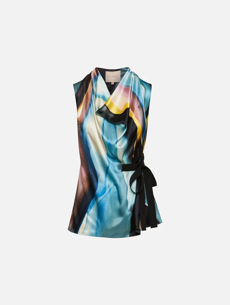 商品ROKSANDA|Andriya Cowl Drape Top,价格¥1480,第1张图片