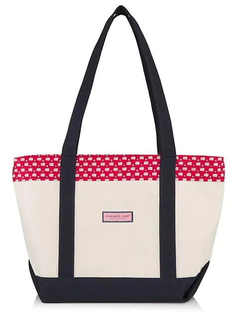 商品Vineyard Vines|Flags & Stars Classic Tote,价格¥351,第1张图片