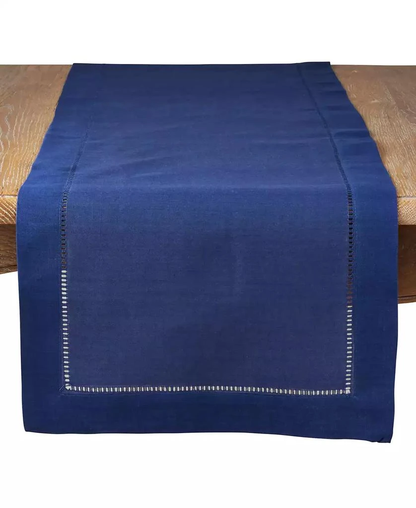 商品Saro Lifestyle|Classic Hemstitch Border Table Runner, 16" x 72",价格¥121,第1张图片