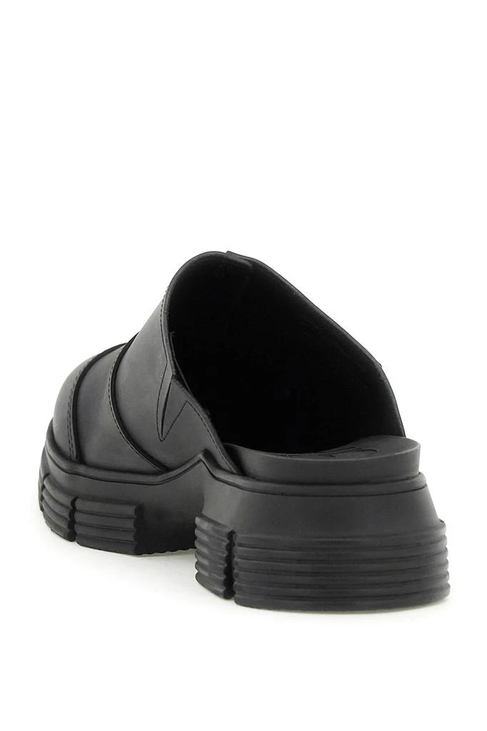 商品Ganni|Ganni Recycled Rubber City Mules,价格¥918,第3张图片详细描述