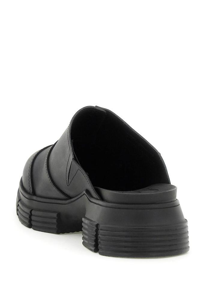 商品Ganni|Ganni Recycled Rubber City Mules,价格¥906,第5张图片详细描述