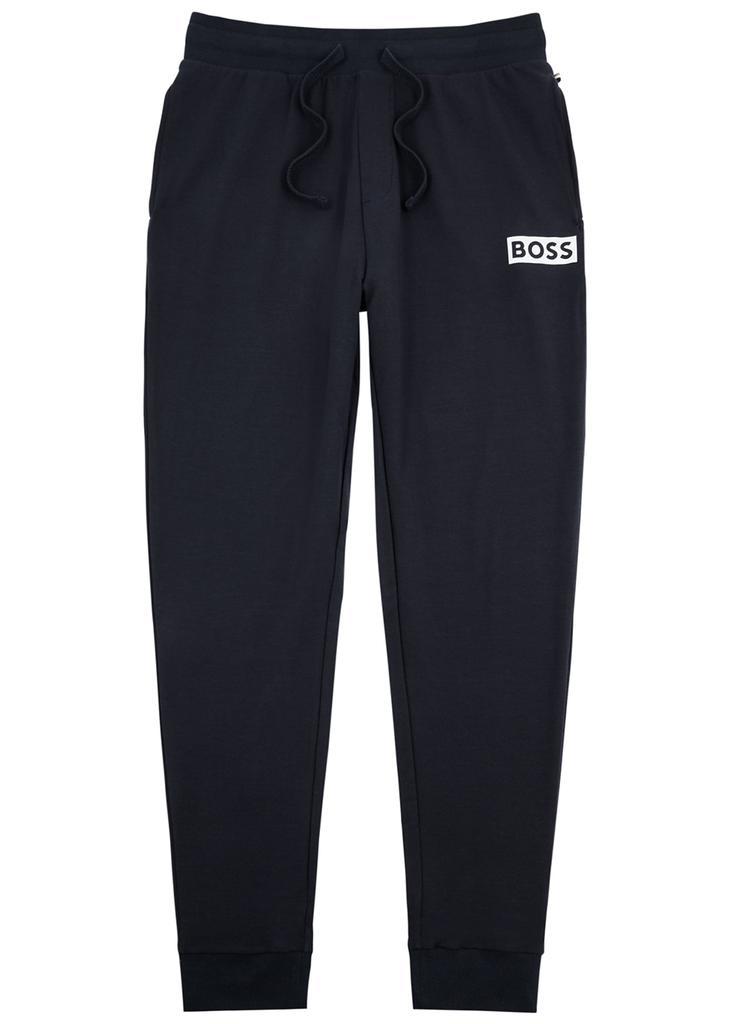 商品Hugo Boss|Logo-print jersey sweatpants,价格¥878,第1张图片