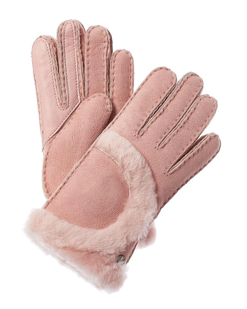 商品UGG|UGG Exposed Seam Suede Gloves,价格¥715,第1张图片