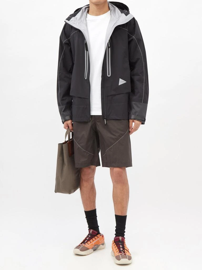 商品And Wander|Pertex Shield technical-shell hooded rain jacket,价格¥5634,第2张图片详细描述