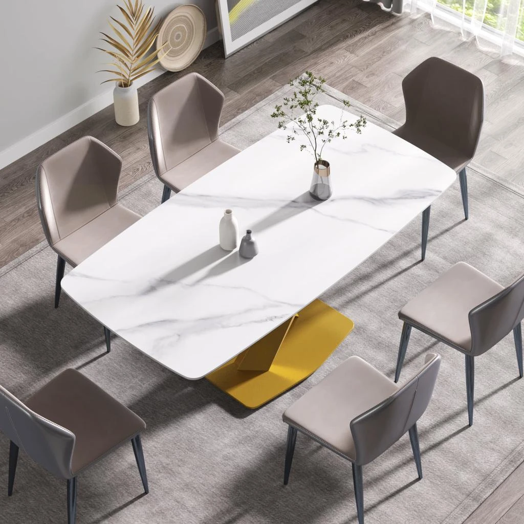 商品Simplie Fun|Dining Table in marble,价格¥10996,第1张图片