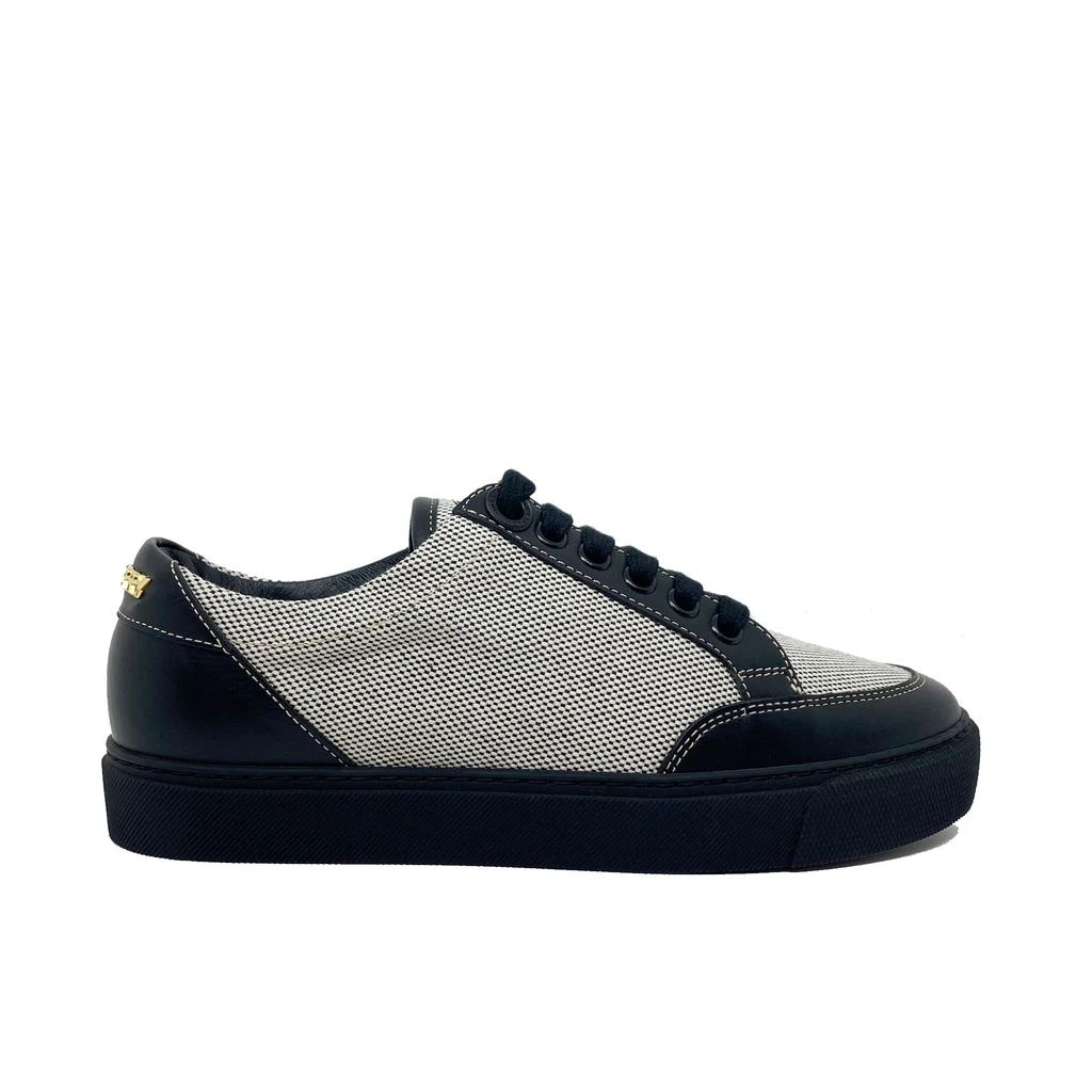 商品Burberry|Burberry Logo Canvas Sneakers,价格¥3249,第1张图片