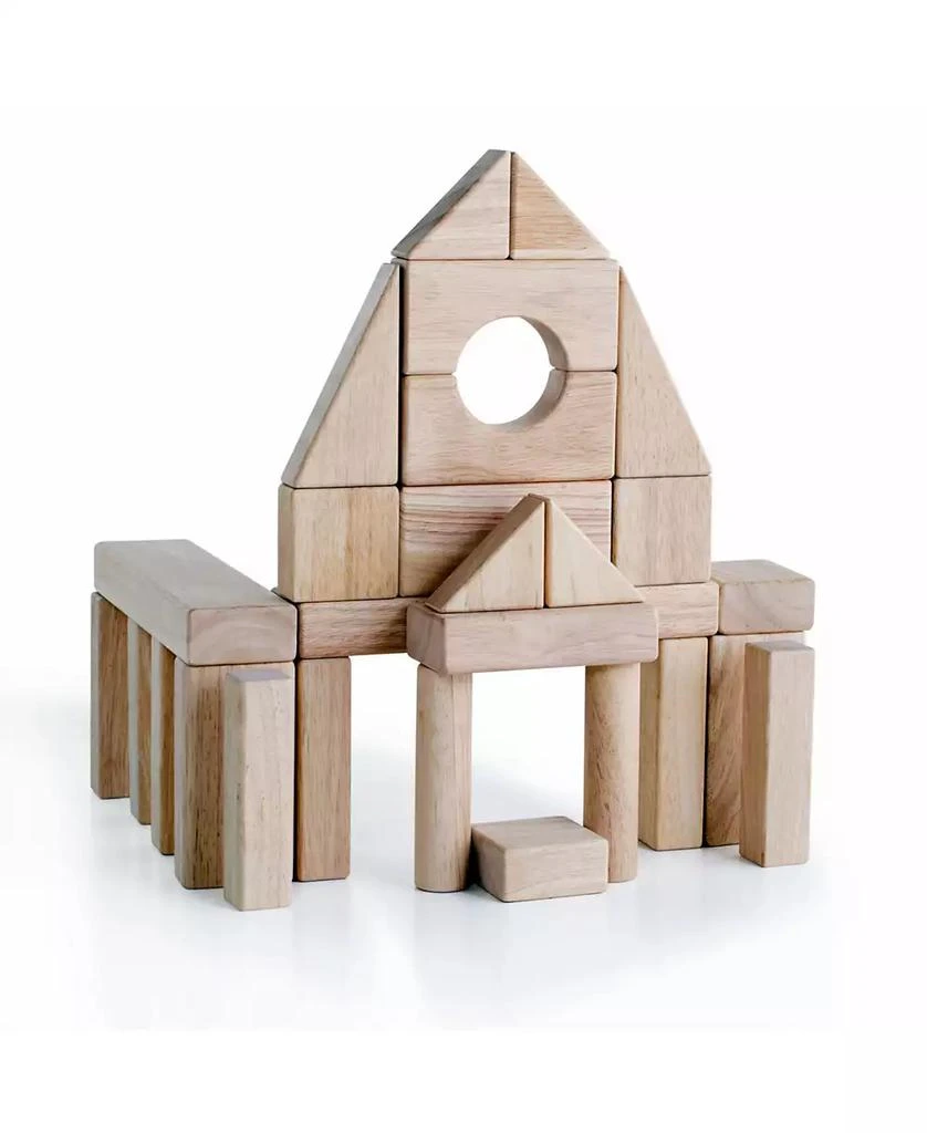 商品Guidecraft, Inc|Guidecraft Unit Block Set A - 28 Pieces,价格¥449,第1张图片