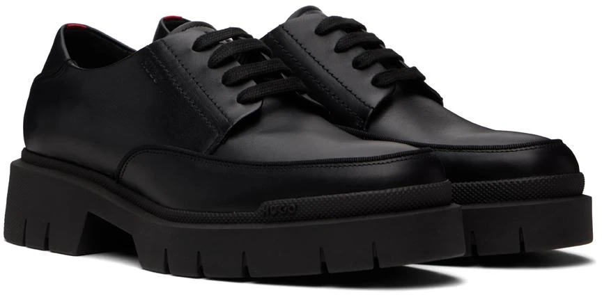 商品Hugo Boss|Black Chunky Sole Derbys,价格¥1316,第4张图片详细描述