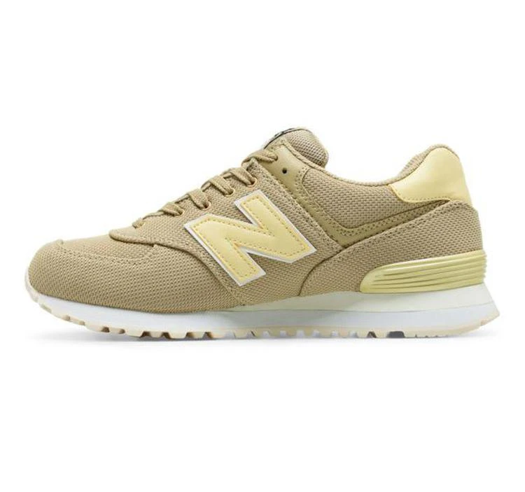 商品New Balance|女士574棕榈树柠檬黄配色慢跑鞋,价格¥522,第2张图片详细描述