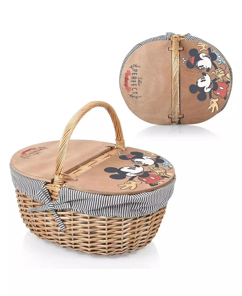 商品Disney|Country Basket - Mickey and Minnie Navy White Stripes,价格¥456,第1张图片