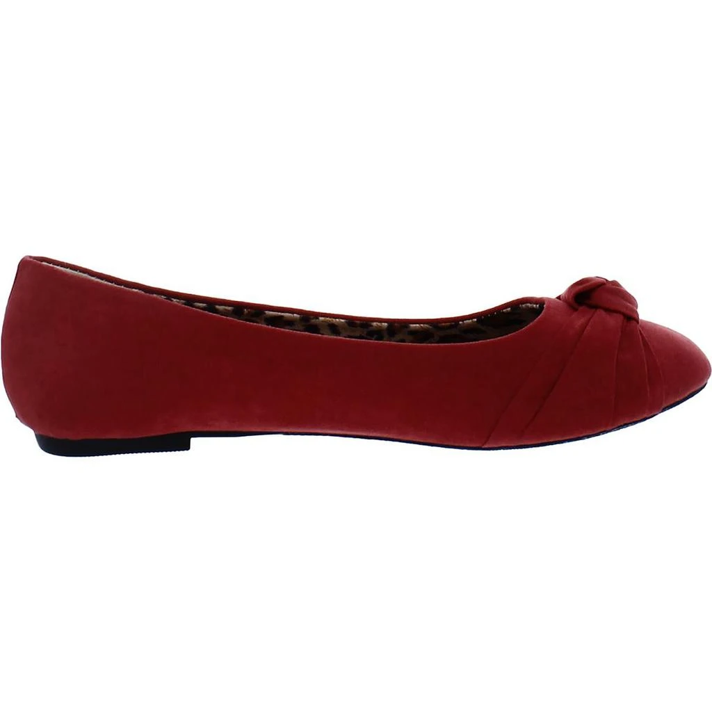 商品EpicStep|EpicStep Womens Jessica Faux Suede Knot Front Ballet Flats,价格¥46,第2张图片详细描述