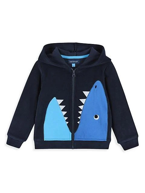 商品Andy & Evan|Little Boy's 2-Piece French Terry Hoodie & Shorts Set,价格¥255,第3张图片详细描述