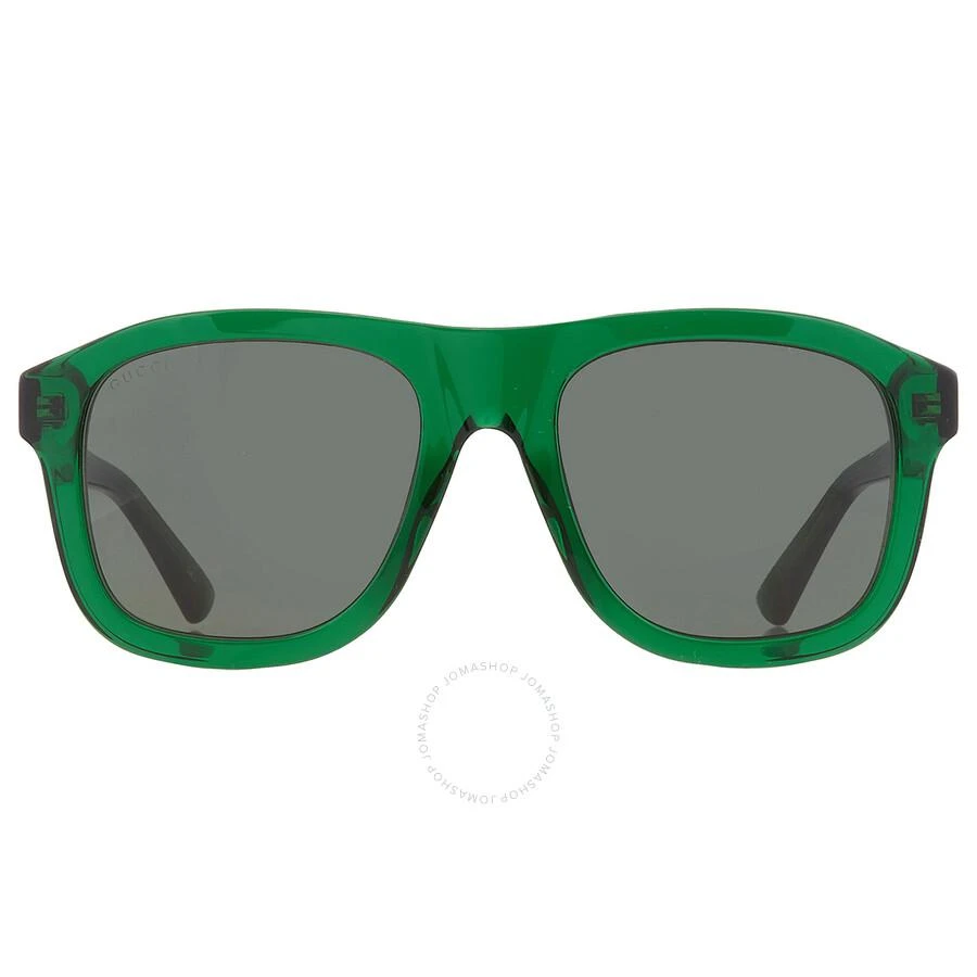 商品Gucci|Green Square Men's Sunglasses GG1316S 004 54,价格¥1369,第1张图片