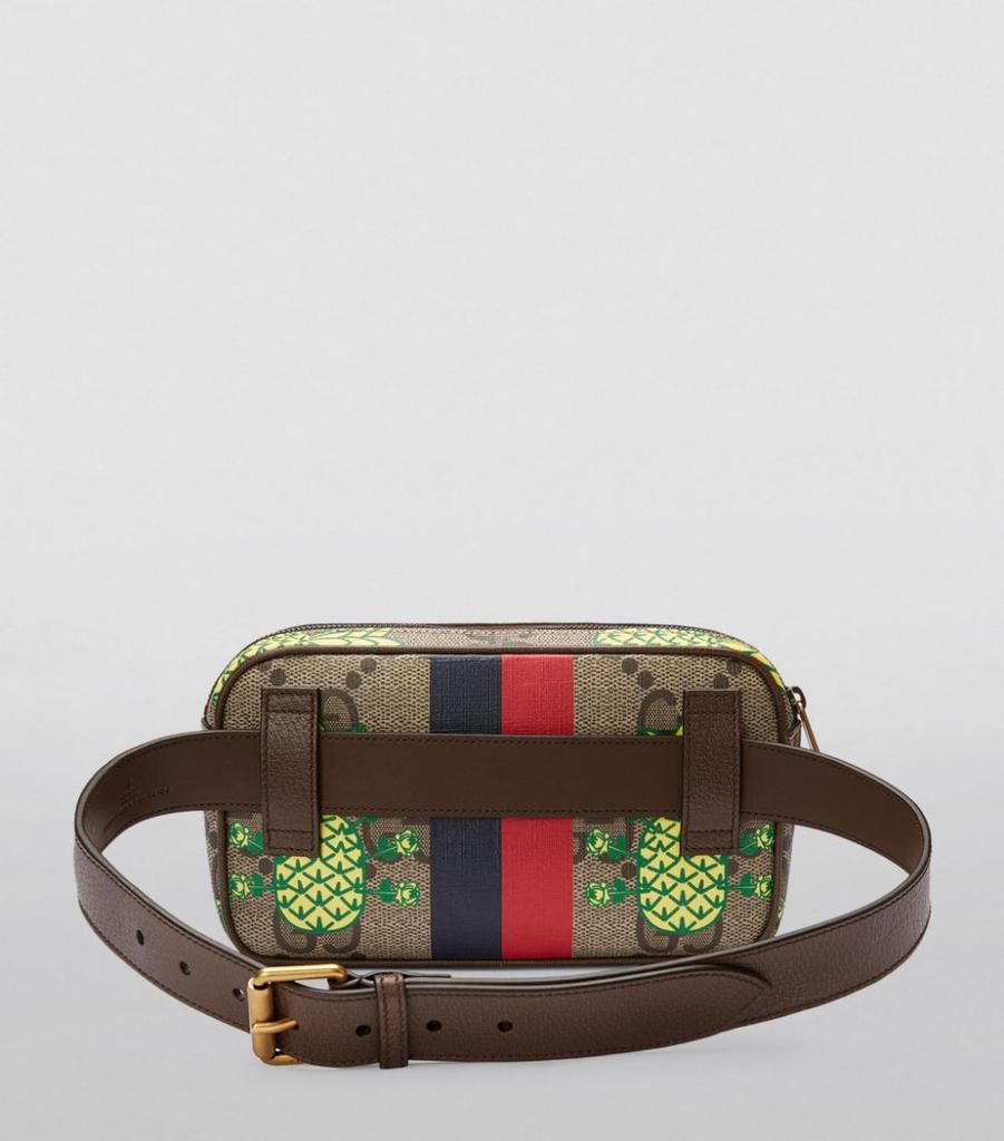 商品Gucci|Pineapple Print GG Supreme Belt Bag,价格¥6876,第5张图片详细描述