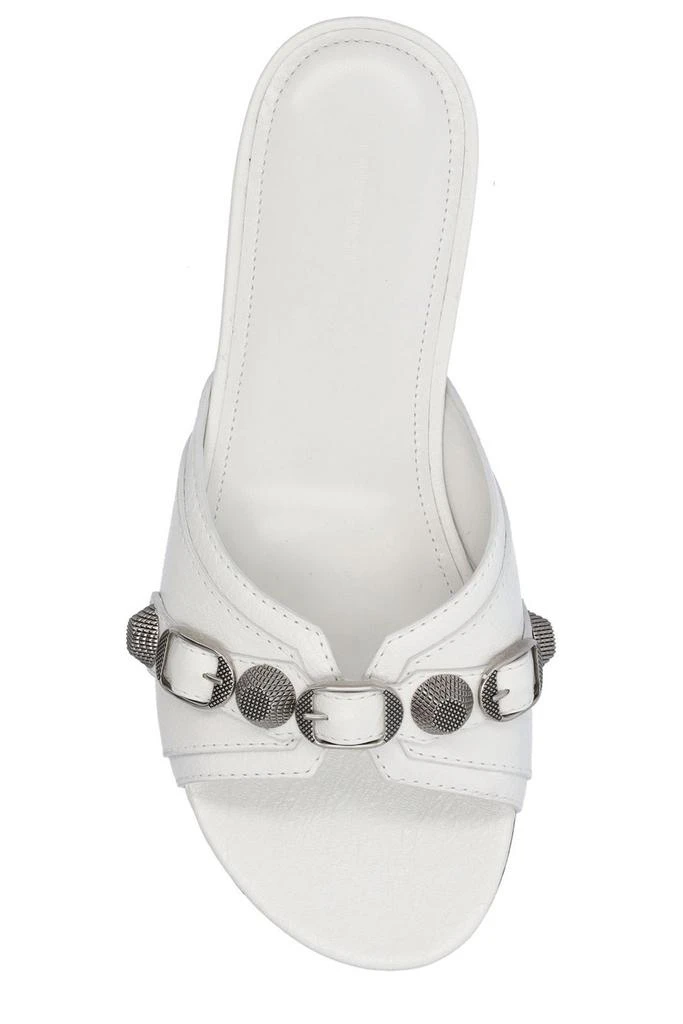 商品Balenciaga|Balenciaga Cagole Flat Sandals,价格¥4089,第4张图片详细描述