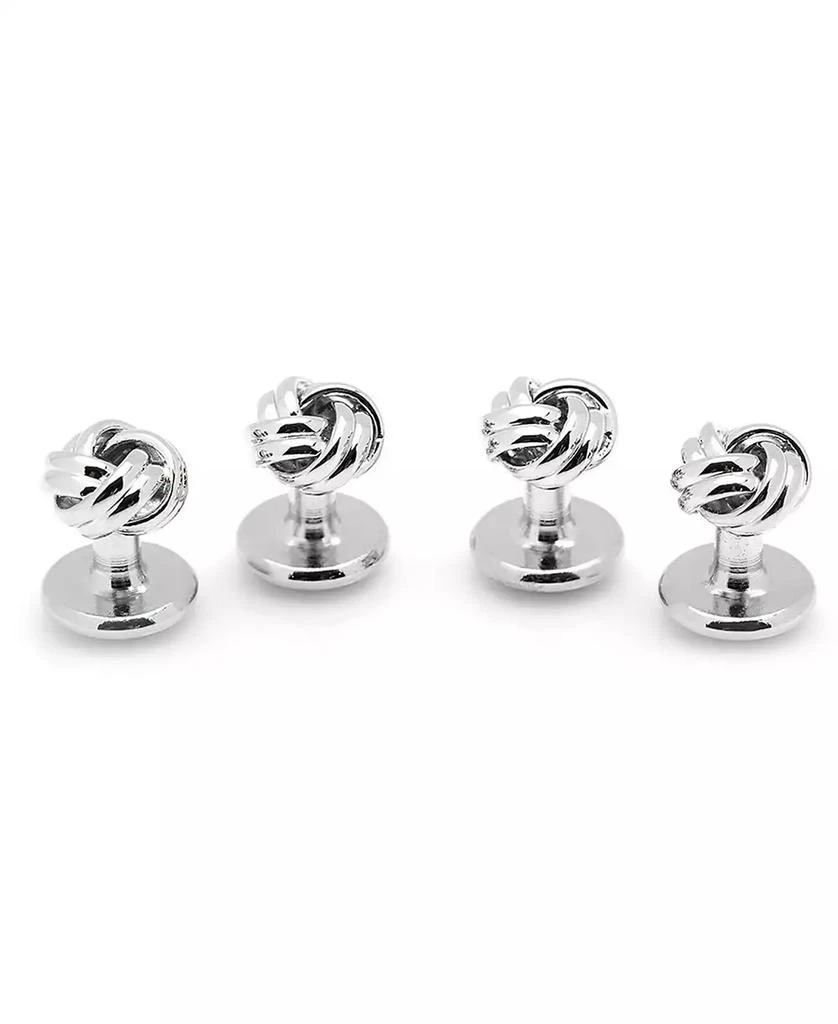 商品Ox and Bull Trading Co.|Men's Knot Cufflink and Stud Set,价格¥746,第3张图片详细描述