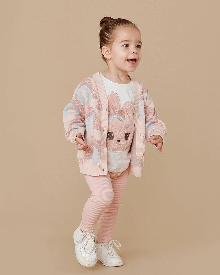 商品Huxbaby|Girls' Rainbow Boxy Cardigan - Baby, Little Kid,价格¥375,第5张图片详细描述