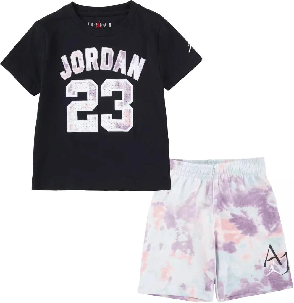 商品Jordan|Jordan Boys' Toddler Freeze-Out 23 T-Shirt And Shorts Set,价格¥205,第1张图片