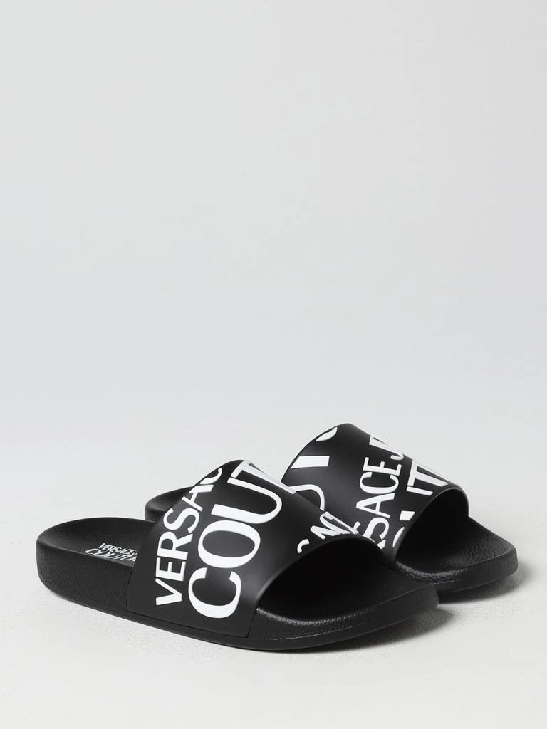 商品Versace|Slides Versace Jeans Couture in rubber,价格¥591,第2张图片详细描述