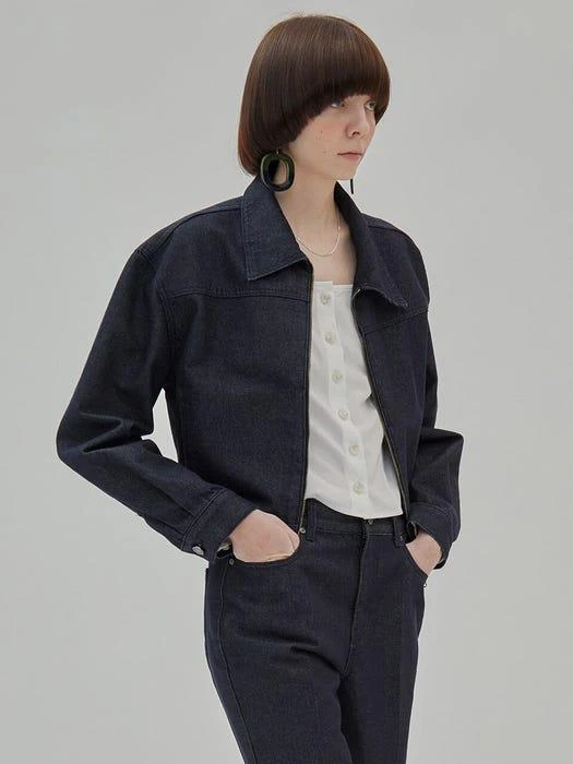 商品RAIVE|2-way Zip-up Denim Jacket_Indigo,价格¥1088,第3张图片详细描述